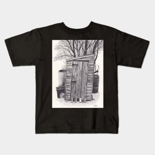 Allotment Shed 2 Kids T-Shirt